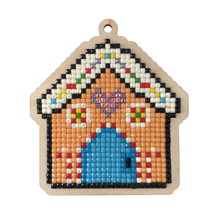 WIZARDI WOOD GINGERBREAD HOUSE