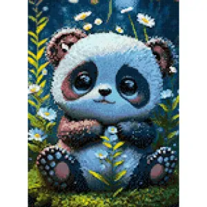 WIZARDI DIAMOND PAINTING KIT PANDA