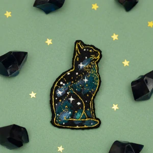 PANNA Space cat brooch JK-2274