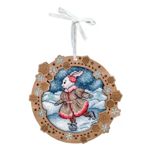 M.P.STUDIA Miniature. On a frozen river O-135