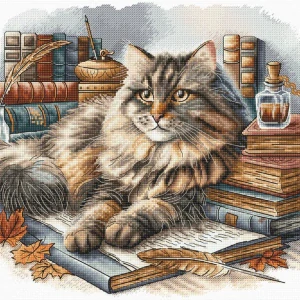 AVA STITCH The Wise Cat P089